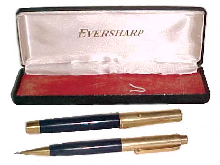 14K gold Eversharp Fountain Pen and Pencil Set