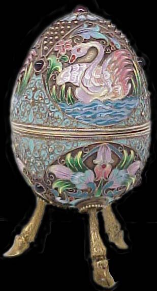 Imperial Russian Faberge Type Egg
