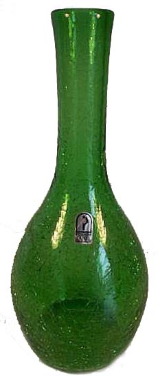 Pilgrim Crackle Glass Vase $60.00