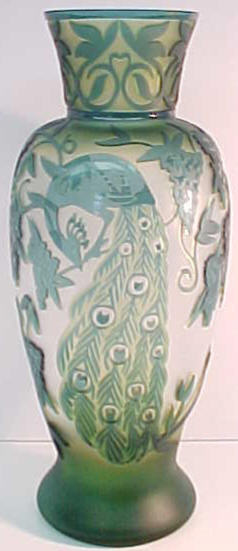 Kelsey Murphy Cameo Peacock Vase $1568.00