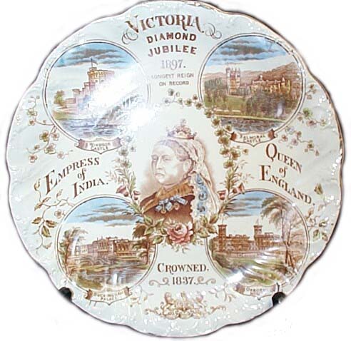 1897 Queen Victoria Diamond Jubilee Plaque