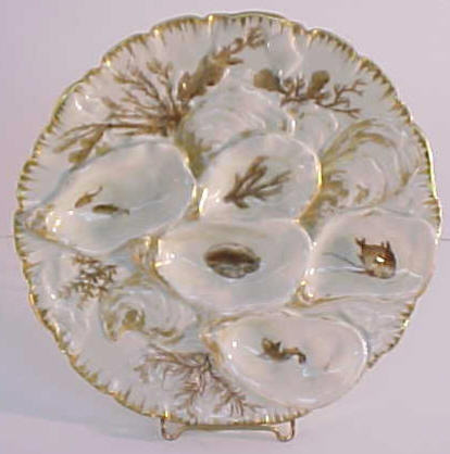 Limoges Oyster Plate