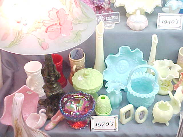 To See our 100 Year Anniversary Display of Fenton Glass,