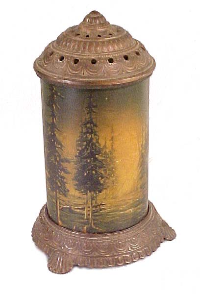 Scene In Action (?) Forest Fire Motion Lamp