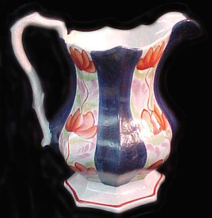 Gaudy Welsh Jug w/ Luster Finish $295.00