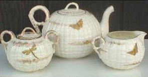 Ott and Brewer Tea Set